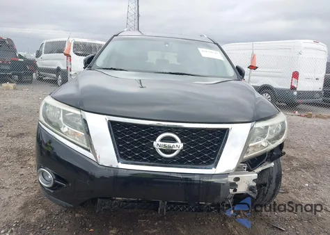 2013 Nissan Pathfinder Platinum из США, поврежденный, VIN 5N1AR2MN7DC654487